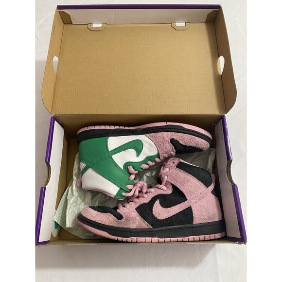 Pre-Owned Mens Size 8 - Nike Dunk Pro Premium SB High Invert Celtics CU7349 001 main image 10